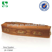 wooden baby coffin